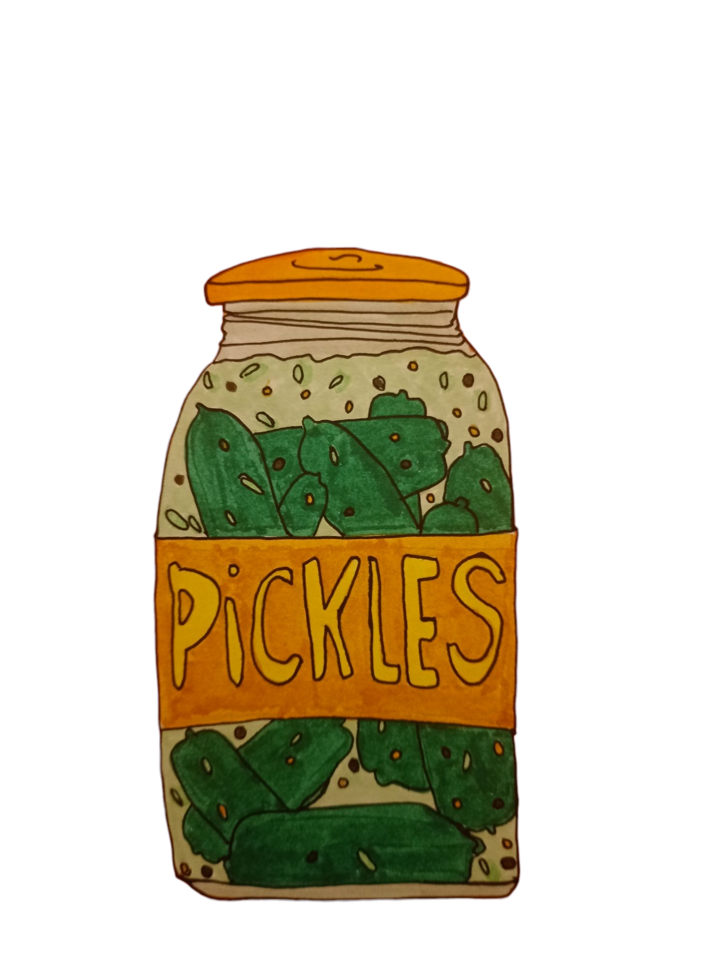 Pickles Keychain