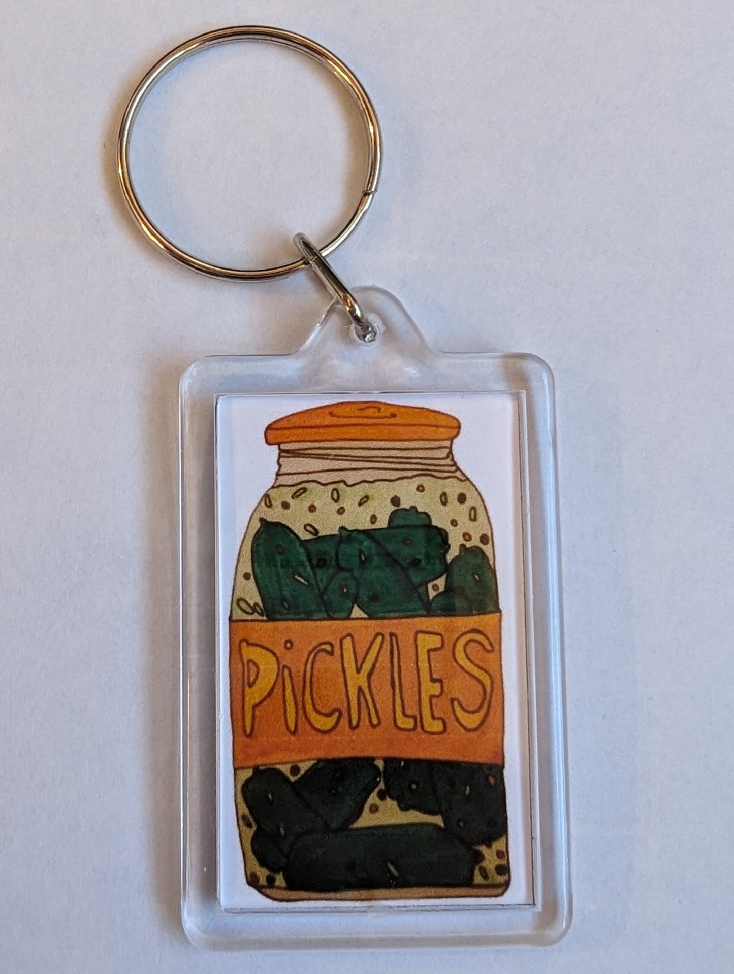 Pickles Keychain